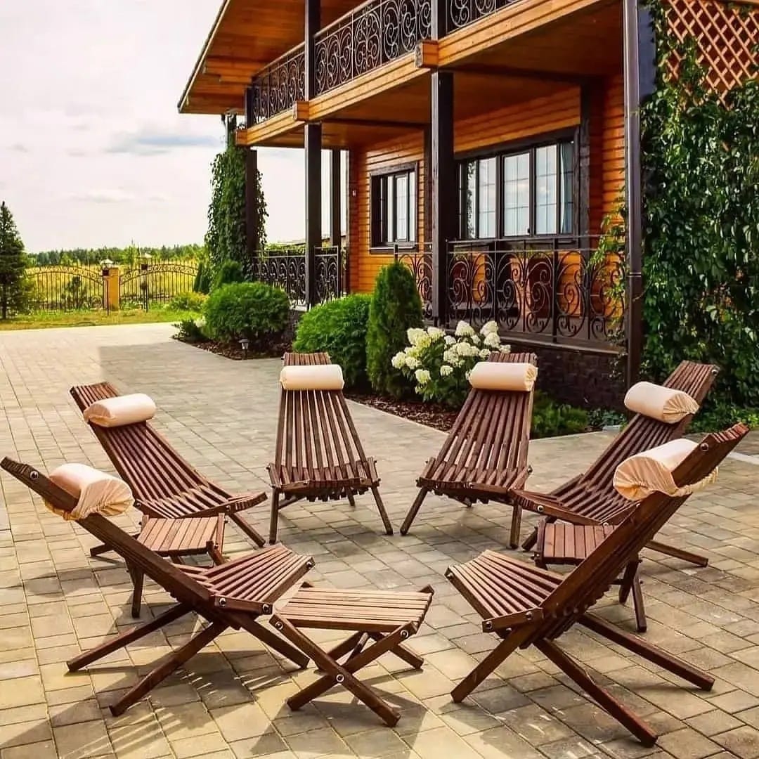 Комплект 4 + 2 RELAX Макс — 4 кресла + 2 столика